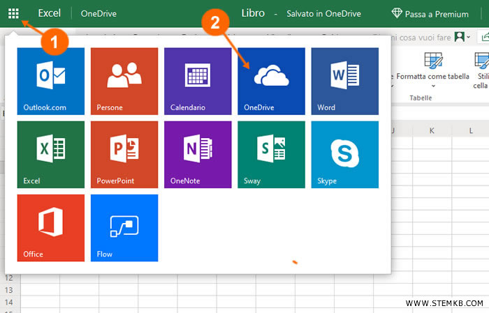 come aprire un file salvato su Onedrive