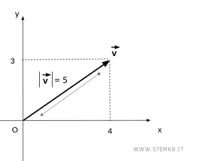 il modulo o norma del vettore