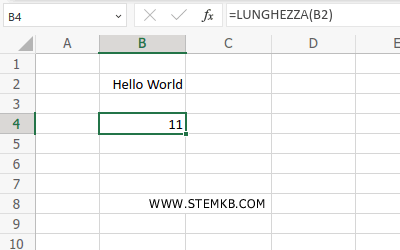 nella stringa ci sono 12 caratteri