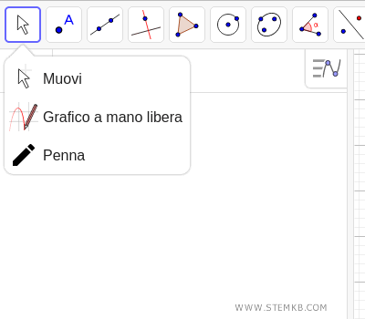 come disegnare una funzione a mano libera