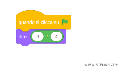 lo script per calcolare il prodotto
