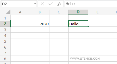 il dato alfanumerico &egrave; allineato a sinistra