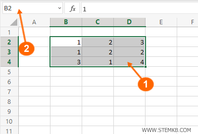 come dare un nome alla matrice