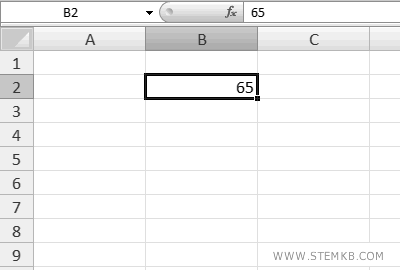 il risultato &egrave; la lettera A