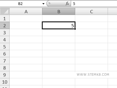 la radice quadrata di 25 è 5