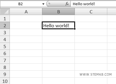 esempio di utilizzo delle variabili di tipo String