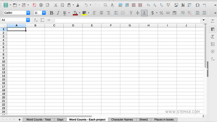 il foglio elettronico di Libre Office