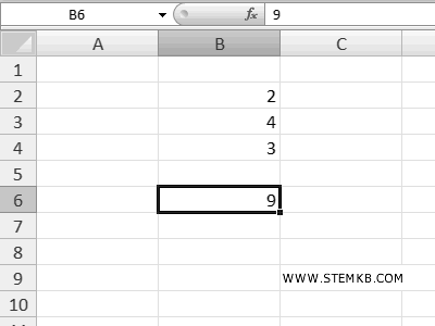 il risultato &egrave; 9