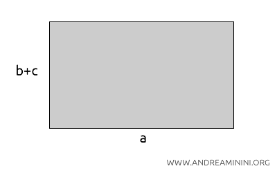 l'area del rettangolo