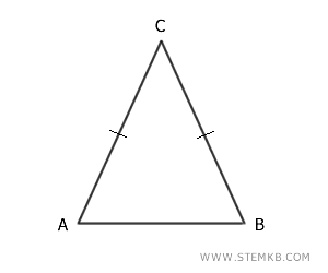 triangolo isoscele